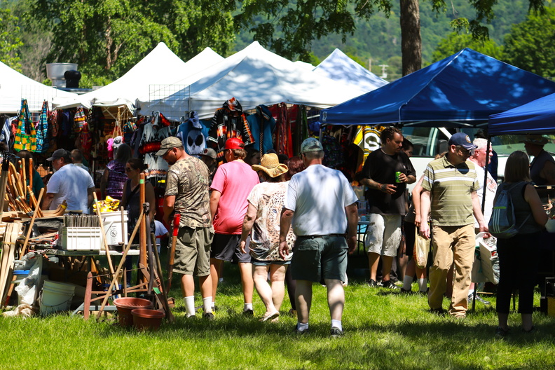 rendezvous flea market people summer st feriole island event