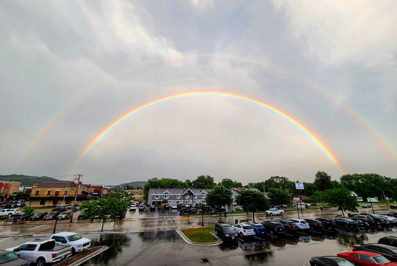 downtown summer rainbow hotel